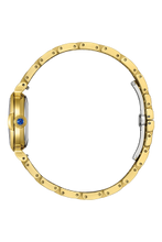 Load image into Gallery viewer, CITIZEN Ladies ECO ECO Gold-Tone Stainless Steel Case, Gold-Tone Stainless Steel Bracelet, Black Dial, WR 0050M EM1132-88H