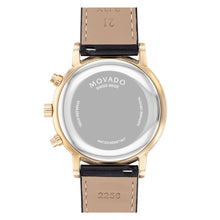 Load image into Gallery viewer, Movado Museum Classic Quartz Men's Watch 0607779