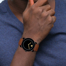 Charger l'image dans la galerie, MOVADO Bold Black Museum Dial Men's Watch 3600305