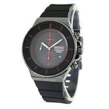 Charger l'image dans la galerie, SEIKO Chronograph 44MM Black Dial Men's Watch SNDD61