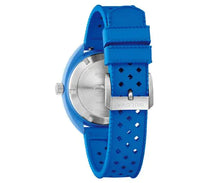 Charger l'image dans la galerie, BULOVA Mens BUL Blue Hybrid-Ceramic Case, Blue HNBR Rubber, Blue Dial, WR 0100M 98B445 - Moments Watches & Jewelry