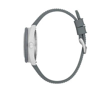 Charger l'image dans la galerie, BULOVA Mens BUL Gray Hybrid-Ceramic Case, Gray HNBR Rubber, White Dial, WR 0100M 98B449 - Moments Watches & Jewelry