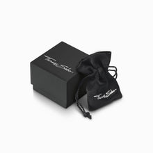 Charger l'image dans la galerie, THOMAS SABO Bracelet plaqué or jaune avec perles d'onyx et zircone blanche A2134-177-11