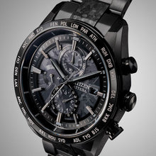 Charger l'image dans la galerie, CITIZEN Mens Premier Eco-Drive ATTESA Atomic Timekeeping / Super Titanium™ Black Super Titanium with DLC Coating Case, Black Super Titanium with DLC Coating Bracelet, Black Dial, WR 0100M