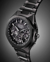 Charger l'image dans la galerie, CITIZEN Mens Premier Eco-Drive ATTESA Super Titanium™ / Satellite Timekeeping Gray Super Titanium with DLC Coating Case, Gray Super Titanium with DLC Coating Bracelet, Gray Dial, WR 0100M