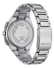 Charger l'image dans la galerie, CITIZEN Mens Premier Eco-Drive ATTESA Super Titanium™ / Satellite Timekeeping Silver-Tone Super Titanium Case, Silver-Tone Super Titanium Bracelet, Gray Dial, WR 0100M