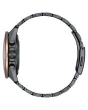 Charger l'image dans la galerie, CITIZEN Mens Premier Eco-Drive ATTESA Super Titanium™ / Satellite Timekeeping Black Super Titanium with DLC Coating Case, Black Super Titanium with DLC Coating Bracelet, Brown Dial, WR 0100M