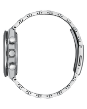 Charger l'image dans la galerie, CITIZEN Mens Premier Eco-Drive ATTESA Super Titanium™ Silver-Tone Super Titanium Case, Silver-Tone Super Titanium Bracelet, Black Dial, WR 0100M