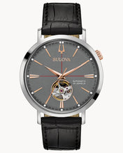 Load image into Gallery viewer, BULOVA Mens Automatic Aerojet Classic 98A187