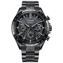 Charger l'image dans la galerie, CITIZEN Mens Premier Eco-Drive ATTESA Super Titanium™ / Satellite Timekeeping Black Super Titanium with DLC Coating Case, Black Super Titanium with DLC Coating Bracelet, Black Dial, WR 0100M