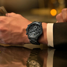 Charger l'image dans la galerie, CITIZEN Mens Premier Eco-Drive ATTESA Super Titanium™ / Satellite Timekeeping Black Super Titanium with DLC Coating Case, Black Super Titanium with DLC Coating Bracelet, Black Dial, WR 0100M