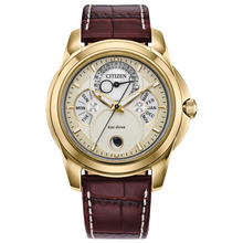 Load image into Gallery viewer, CITIZEN Calendrier GOLD BU0083-06P