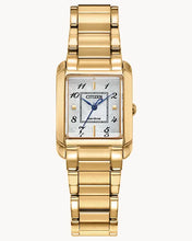 Load image into Gallery viewer, CITIZEN Ladies ECO ECO Gold-Tone Stainless Steel Case, Gold-Tone Stainless Steel Bracelet, White Mother of Pearl Dial, WR 0050M EW5602-57D