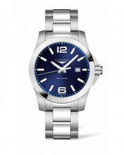 Load image into Gallery viewer, LONGINES CONQUEST 43MM BLUE DIAL STAINLESS STEEL L37604966 - Moments Watches & Jewelry