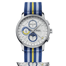 Charger l'image dans la galerie, Mido Baroncelli Chronograph Moonphase M0276251703100