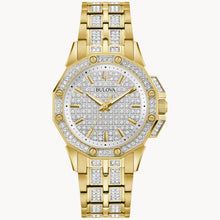 Load image into Gallery viewer, BULOVA Ladies Quartz Octava Dress/Classic Crystal 98L302