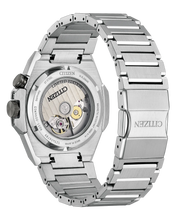 Charger l'image dans la galerie, CITIZEN Mens Premier Automatics Series8 890 Silver-Tone Stainless Steel Case, Silver-Tone Stainless Steel Bracelet, Salmon Dial, WR 0200M