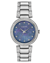 Charger l'image dans la galerie, CITIZEN Ladies Eco-Drive Silhouette Crystal Dress/Classic EM0840-59N