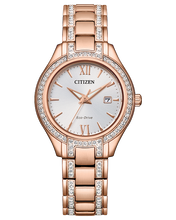Charger l'image dans la galerie, CITIZEN Ladies Eco-Drive Ring Silhouette Crystal Dress/Classic FE1233-52A