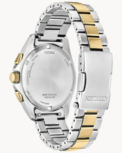 Load image into Gallery viewer, CITIZEN Mens ECO ECO Two-Tone Stainless Steel Case, Two-Tone Stainless Steel Bracelet, Green Dial, WR 0100M CA4684-54X - Moments Watches & Jewelry