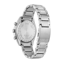 Load image into Gallery viewer, CITIZEN Mens ECO ECO Silver-Tone Super Titanium Case, Silver-Tone Super Titanium Bracelet, Blue Dial, WR 0100M BY1010-57L