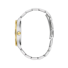 Charger l'image dans la galerie, BULOVA Mens Caravelle Two-Tone Stainless Steel Case, Two-Tone Stainless Steel Bracelet, Green Dial, WR 0030M 45B162 - Moments Watches & Jewelry