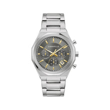Charger l'image dans la galerie, BULOVA Mens Caravelle Silver-Tone Stainless Steel Case, Silver-Tone Stainless Steel Bracelet, Gray Dial, WR 0030M 43A158 - Moments Watches & Jewelry