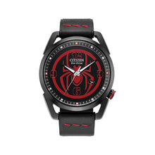 Load image into Gallery viewer, CITIZEN Mens DIS DMC Black Stainless Steel Case, Black Leather Strap, Black Dial, WR 0100M AW1685-00W - Moments Watches & Jewelry