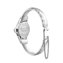 Charger l'image dans la galerie, BULOVA Ladies BUL Silver-Tone Stainless Steel Case, Silver-Tone Stainless Steel Bangle, Silver-White Dial, WR 0030M 96L333 - Moments Watches & Jewelry