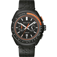 Charger l'image dans la galerie, BULOVA Mens BUL Black Stainless Steel Case, Black Leather Strap, Black Dial, WR 0100M 98B428 - Moments Watches & Jewelry