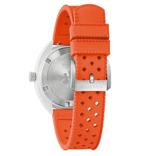 Charger l'image dans la galerie, BULOVA Mens BUL White Hybrid-Ceramic Case, Orange HNBR Rubber, White Dial, WR 0100M 98B448 - Moments Watches & Jewelry