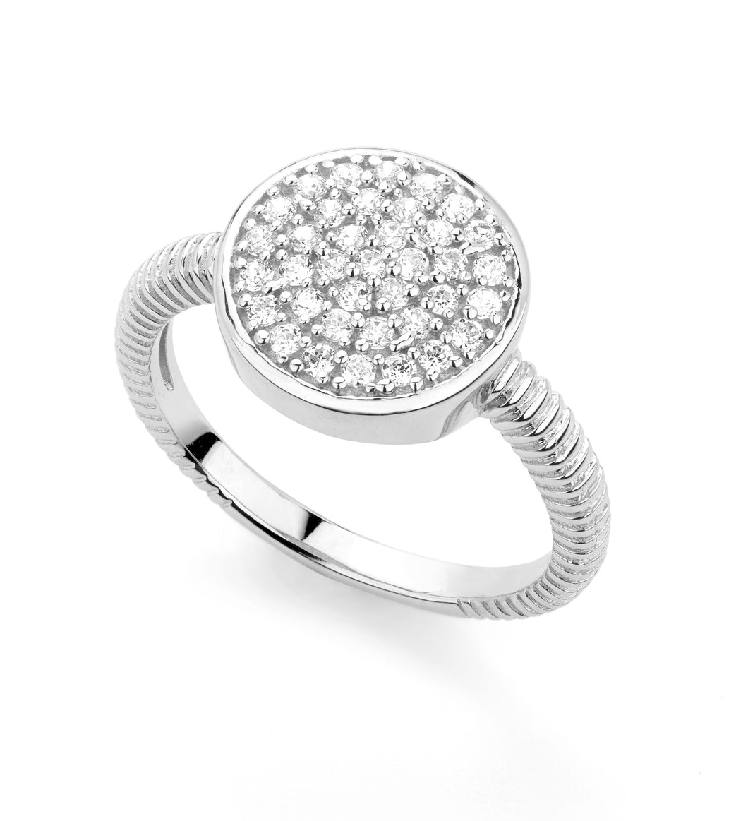 MISS MIMI  925 Sterling Silver Circle Ring  02-021346