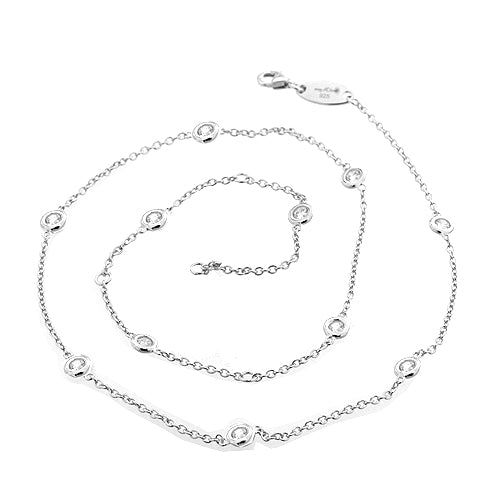 MISS MIMI  925 Sterling Silver DBY Necklace 16