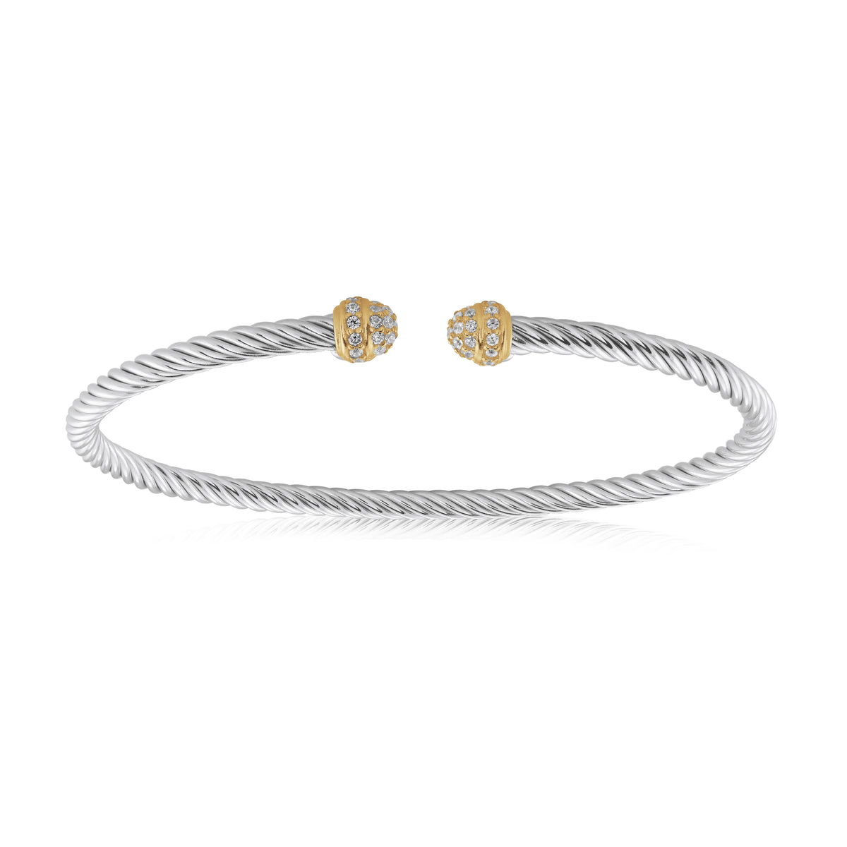 mimi❣️ MISS MIMI 925 Sterling Silver Mini twist cable bangle 07