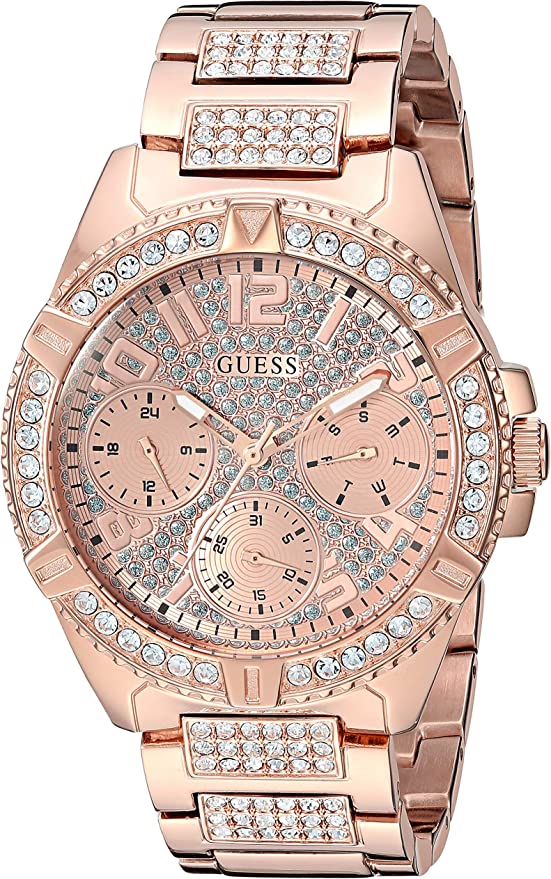 GUESS LADY FRONTIER Rose Gold Tone U1156L3