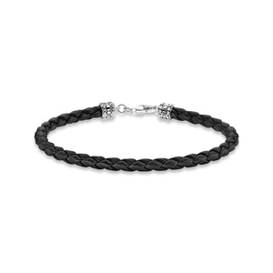 Thomas Sabo  Leather bracelet black A2011-682-11-L19