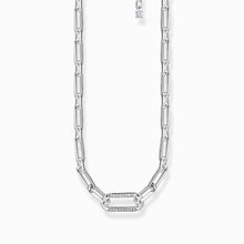 Charger l'image dans la galerie, THOMAS SABO Collier à maillons plaqué or jaune avec élément d'ancrage et zircone KE2110-414-14