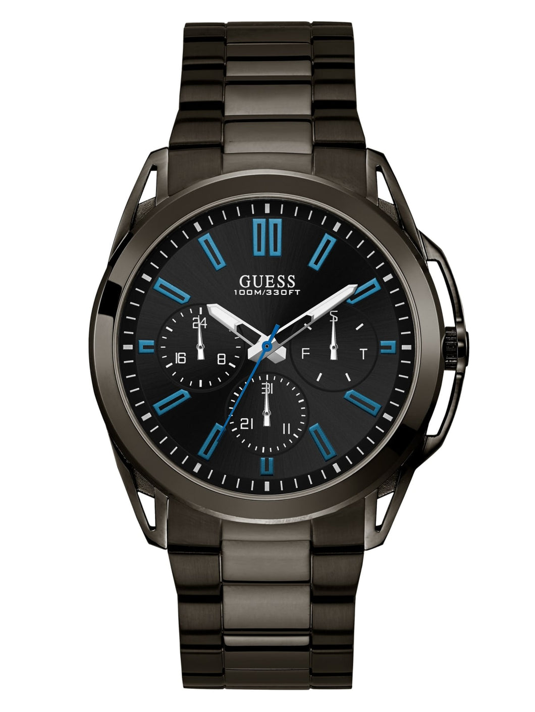 GUESS Two-Tone Multifunction Watch U1176G1
