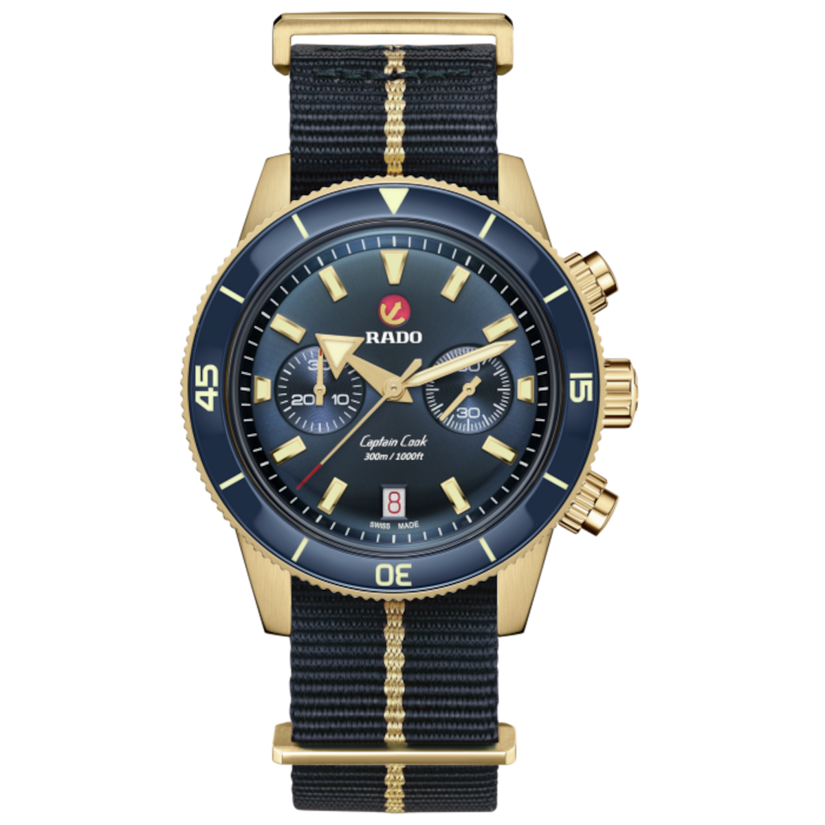 Rado watch chronograph top