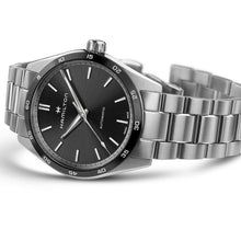 Load image into Gallery viewer, HAMILTON JAZZMASTER PERFORMER AUTO - Black Dial w SS Bracelet H36205130
