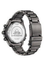 Load image into Gallery viewer, CITIZEN Mens ECO ECO Gray Stainless Steel Case, Gray Stainless Steel Bracelet, Gray  Dial, WR 0200M JV1008-63E
