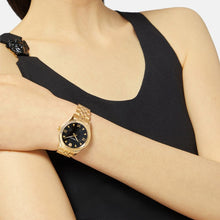 Load image into Gallery viewer, VERSACE Hellenyium Quartz Black Dial Ladies Watch VE2S00622
