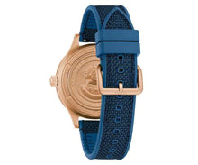 Charger l'image dans la galerie, BULOVA Mens  BUL Bronze-Tone Bronze #CuSn8 Case, Blue CORDURA® + HNBR Strap, Blue  Dial, WR 0200M 98A325 - Moments Watches &amp; Jewelry
