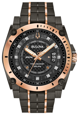 BULOVA MEN'S PRECISIONIST WATCH 98D149 - Moments Watches & Jewelry