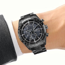 Charger l'image dans la galerie, CITIZEN Mens Premier Eco-Drive ATTESA Atomic Timekeeping / Super Titanium™ Black Super Titanium with DLC Coating Case, Black Super Titanium with DLC Coating Bracelet, Black Dial, WR 0100M
