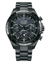Charger l'image dans la galerie, CITIZEN Mens Premier Eco-Drive ATTESA Super Titanium™ / Satellite Timekeeping Black Super Titanium with DLC Coating Case, Black Super Titanium with DLC Coating Bracelet, Black Dial, WR 0100M
