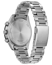 Charger l'image dans la galerie, CITIZEN Mens Premier Eco-Drive ATTESA Atomic Timekeeping / Super Titanium™ Silver-Tone Super Titanium Case, Silver-Tone Super Titanium Bracelet, Blue Dial, WR 0100M
