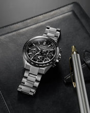 Charger l'image dans la galerie, CITIZEN Mens Premier Eco-Drive ATTESA Super Titanium™ / Satellite Timekeeping Silver-Tone Super Titanium Case, Silver-Tone Super Titanium Bracelet, Gray Dial, WR 0100M
