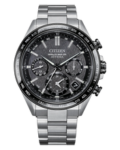 Charger l'image dans la galerie, CITIZEN Mens Premier Eco-Drive ATTESA Super Titanium™ / Satellite Timekeeping Silver-Tone Super Titanium Case, Silver-Tone Super Titanium Bracelet, Gray Dial, WR 0100M
