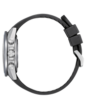 Charger l'image dans la galerie, CITIZEN Mens Premier Eco-Drive ATTESA Super Titanium™ / Satellite Timekeeping Silver-Tone Super Titanium Case, Black Polyurethane Strap, Blue Dial, WR 0100M
